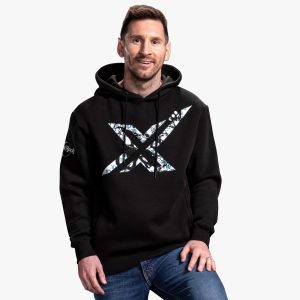 Messi x Hard Rock Hoodie in Black