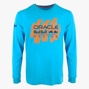 Oracle Red Bull Racing Longsleeve Tee in Turquoise