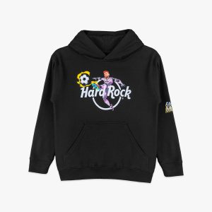 Youth Captain Messi Pullover Hoodie in Black
