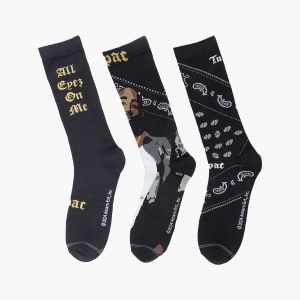 Tupac 3 Pack Socks