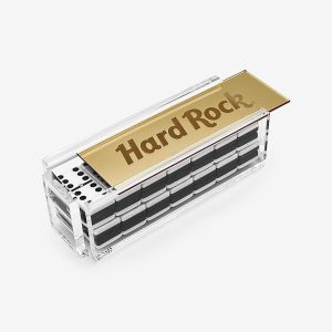 Domino Set in Gold Mirror