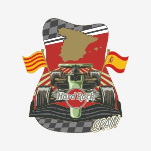 Limited Edition Spain Racing Pin